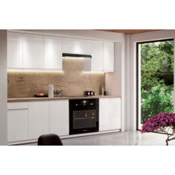 Virtuvės komplektas ASPEN-2 (Blizgus baltas/Baltas) (komplektuojamas)